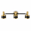 Luxury LED Mirror Light / Vanity Light – 18 Inch (Black & Gold Premium Design)