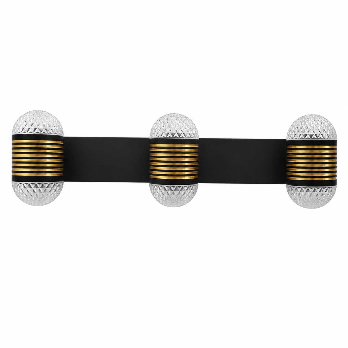 Luxury Crystal LED Mirror Light – Modern Vanity Light (18 Inch)