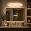 Premium LED Mirror Light / Vanity Light – 18 Inch (Elegant Frosted Glass Design)