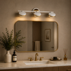 Premium LED Mirror Light / Vanity Light – 18 Inch (Modern Gold & White Design)