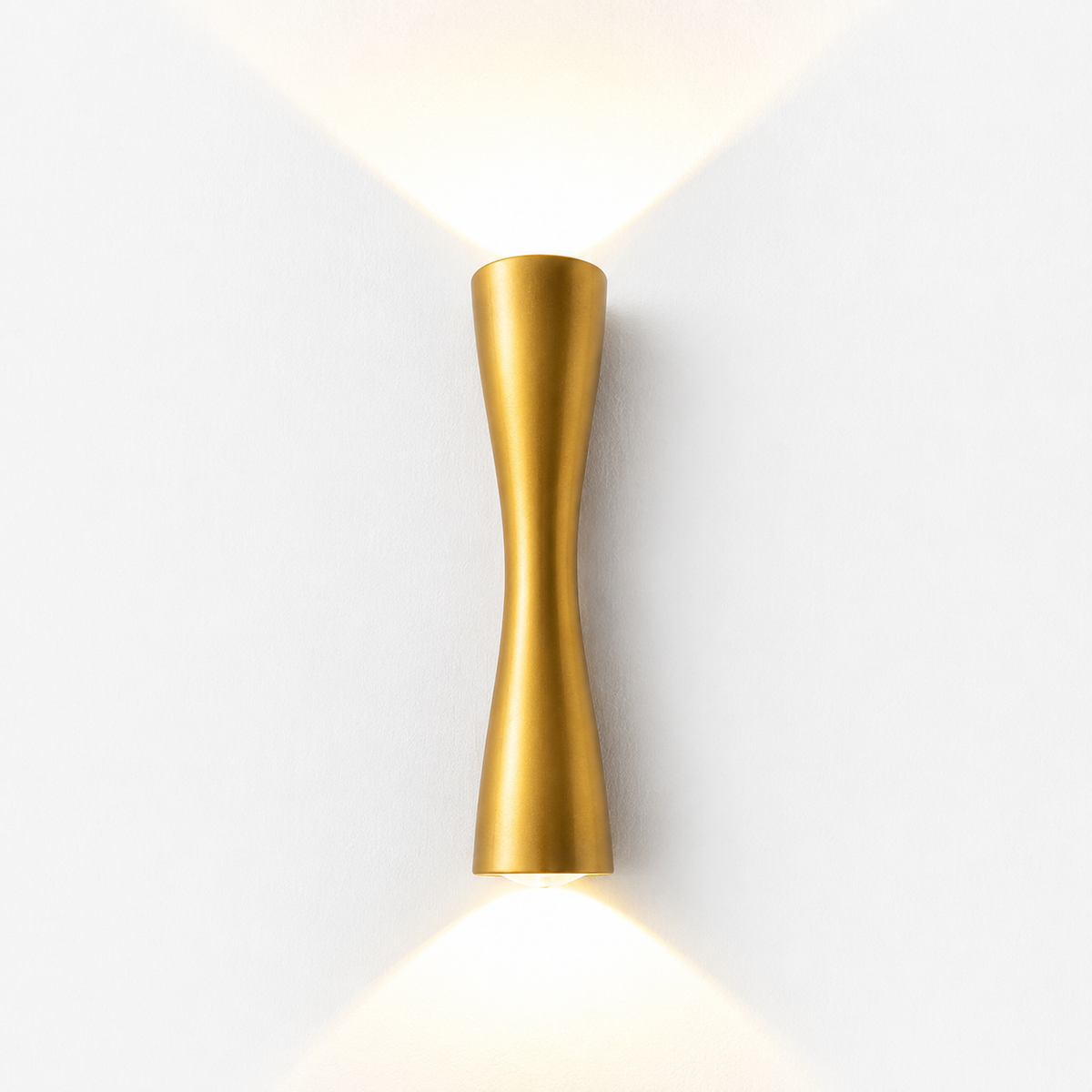 Modern Luxury Gold Up & Down Outdoor LED Wall Light
