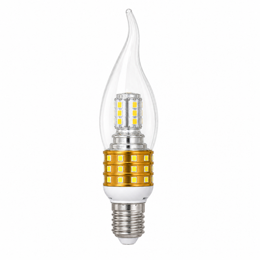 Modern 12W E14 LED Candle Bulb – Warm White
