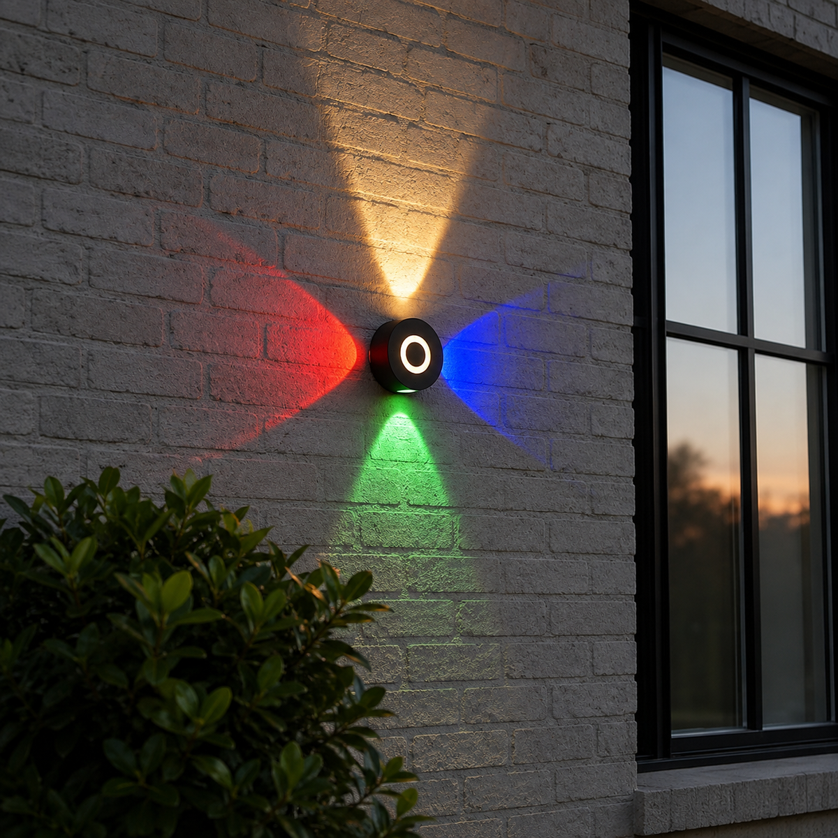 Modern RGB Decorative Outdoor Wall Light – 6W