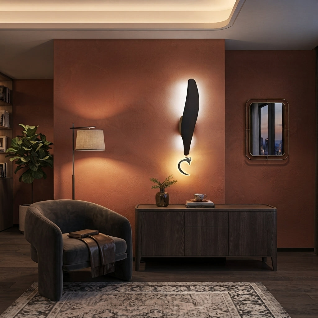 Modern Luxury Golden Tube LED Wall Light