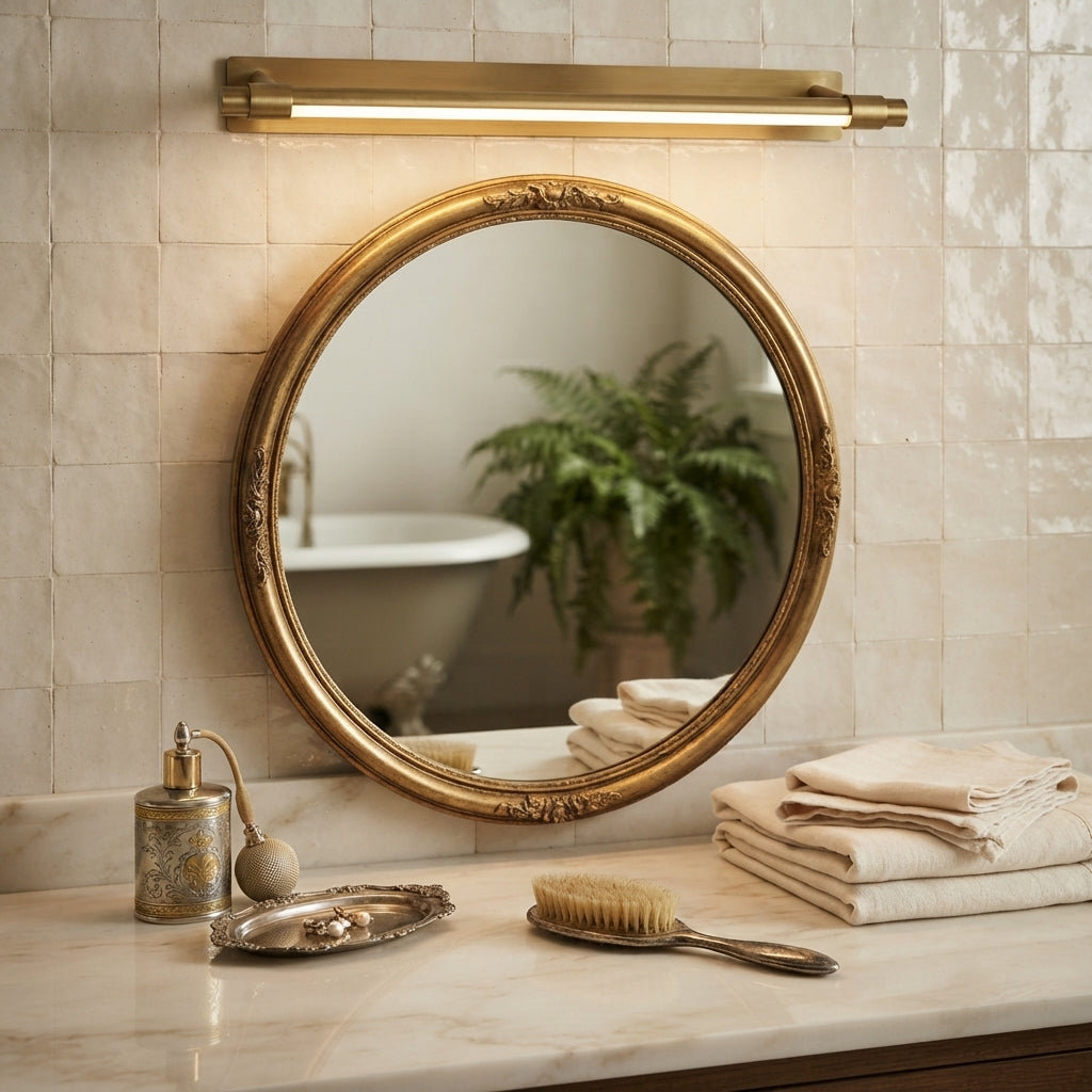 Luxury 18-Inch LED Mirror Vanity Light – Modern Bathroom Wall Light