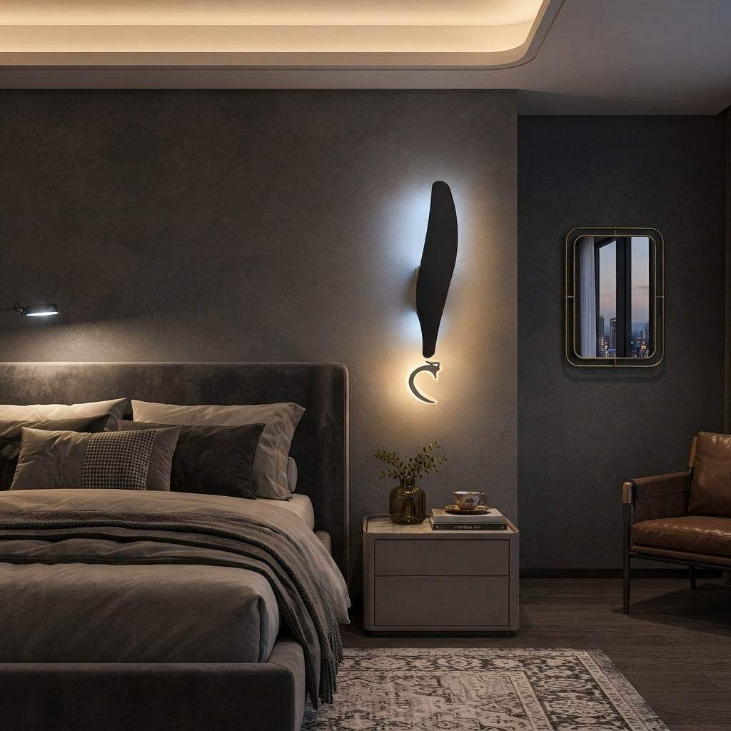 Modern Luxury Golden Tube LED Wall Light