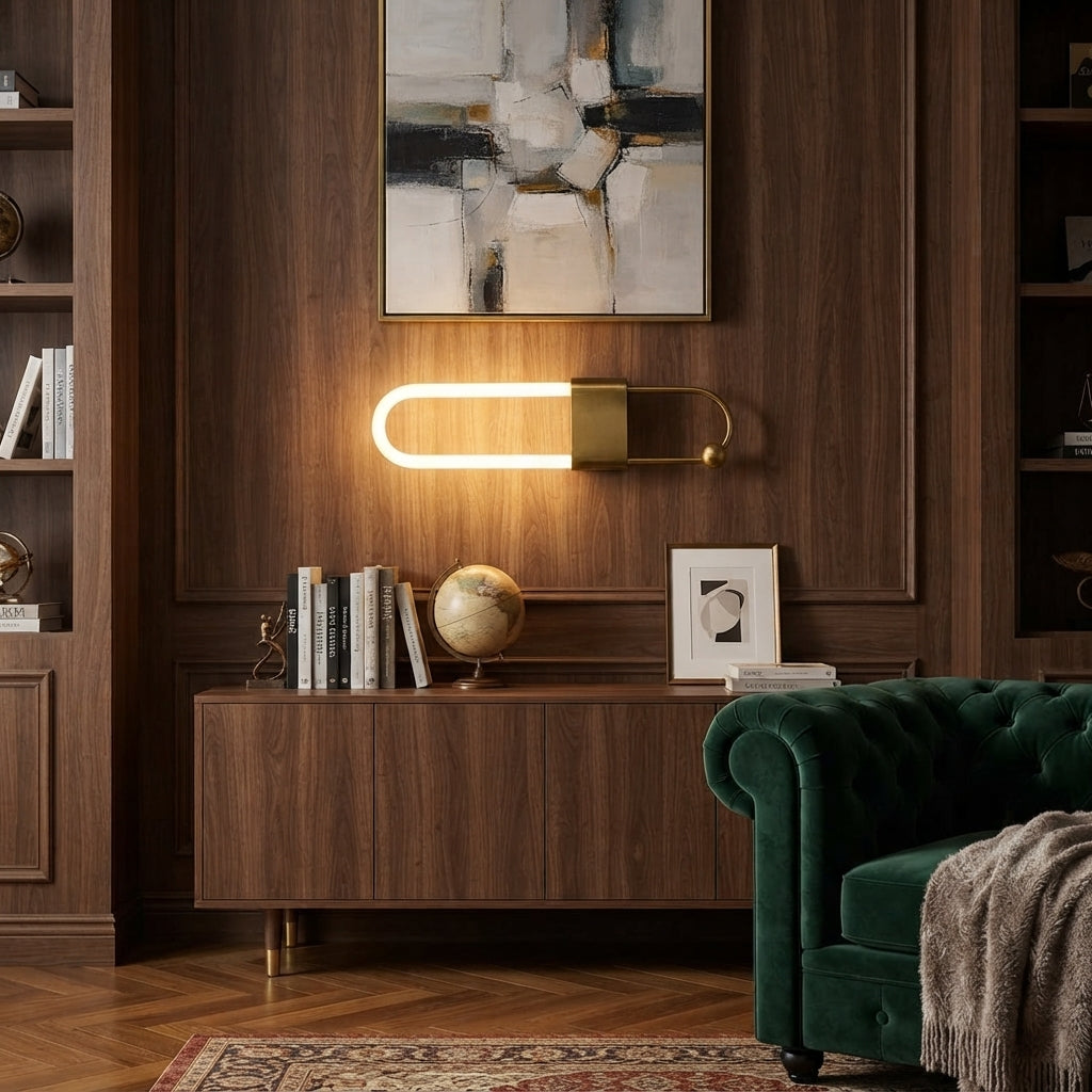 Modern Luxury Gold LED Wall Sconce