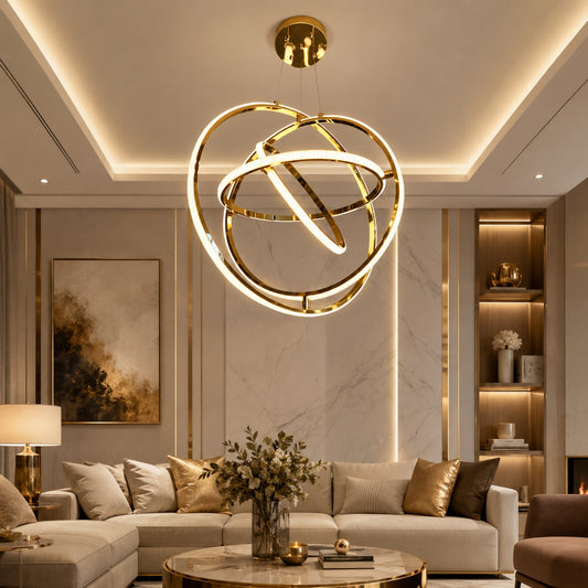 Luxury Modern LED Chandelier – Product Description