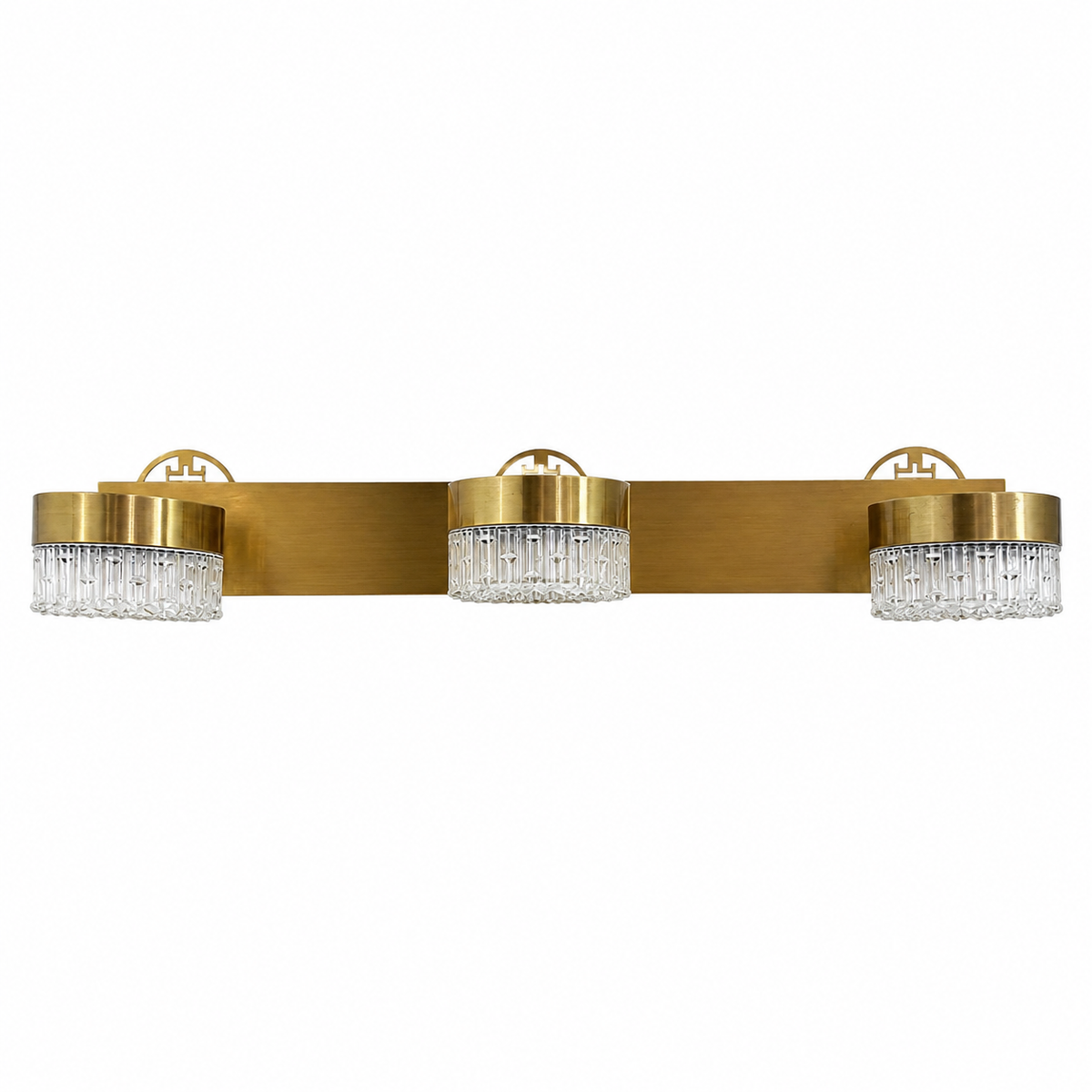 Luxury Crystal LED Mirror Light / Vanity Light (Gold Finish)