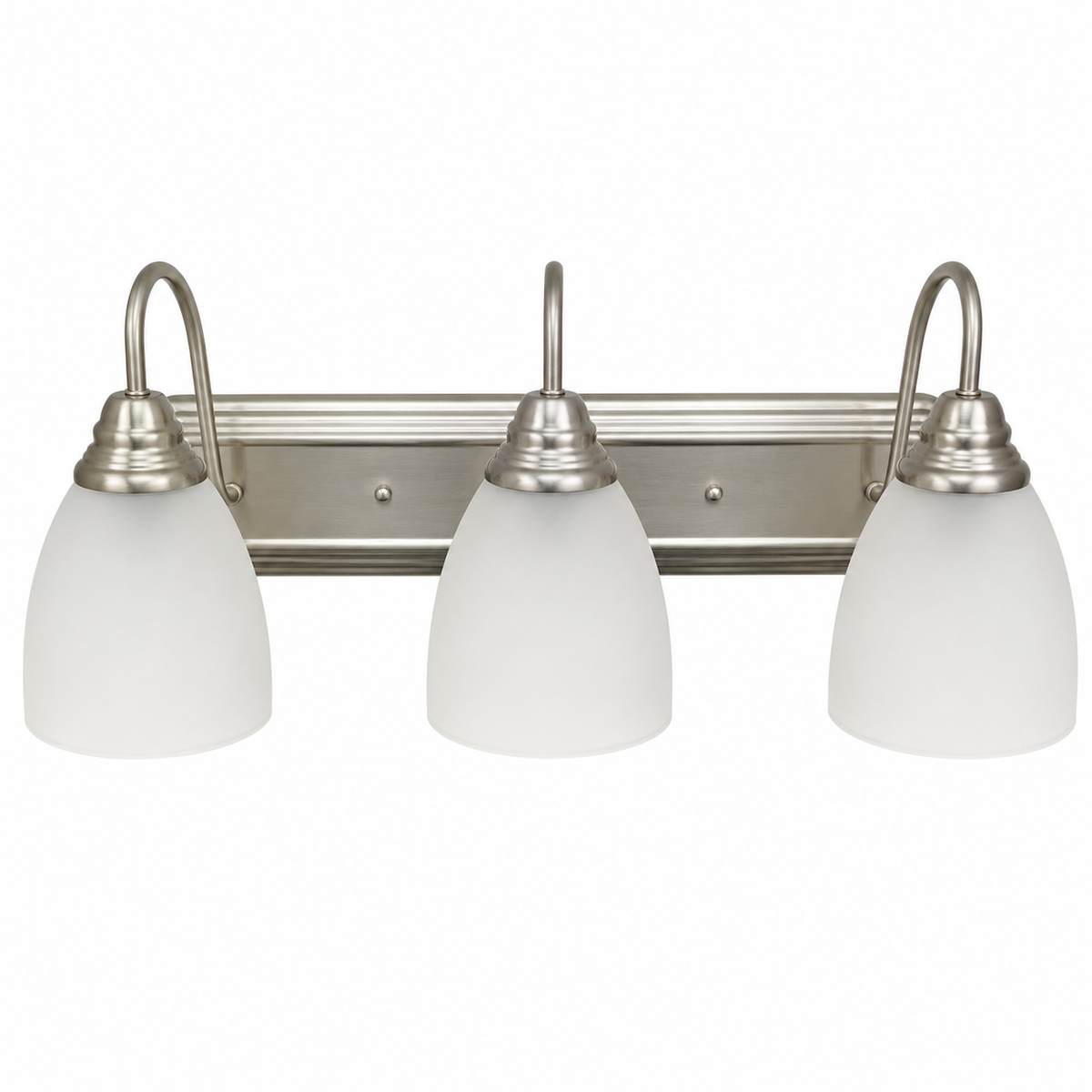 Modern LED Mirror Vanity Light – 3 Head Bathroom Wall Light (18 Inch)